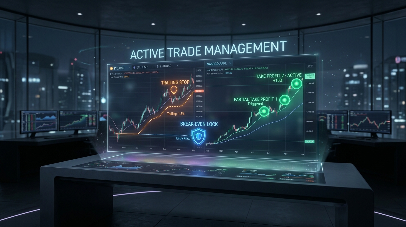 การจัดการไม้เทรด (Trade Management)